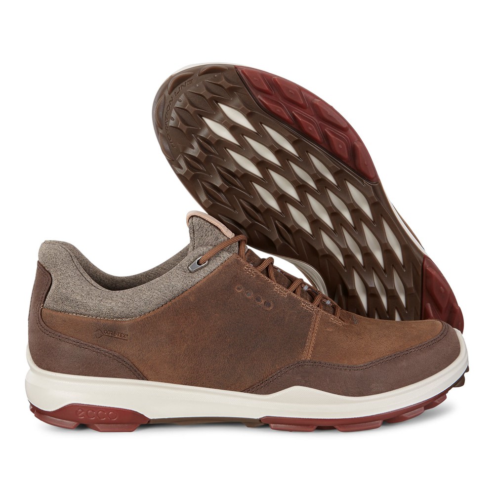 Zapatos De Golf Hombre - ECCO Biom Hybrid 3 Gtx - Marrom - DGH416278